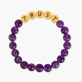Braccialetto Ispirazione Amethyst Trust