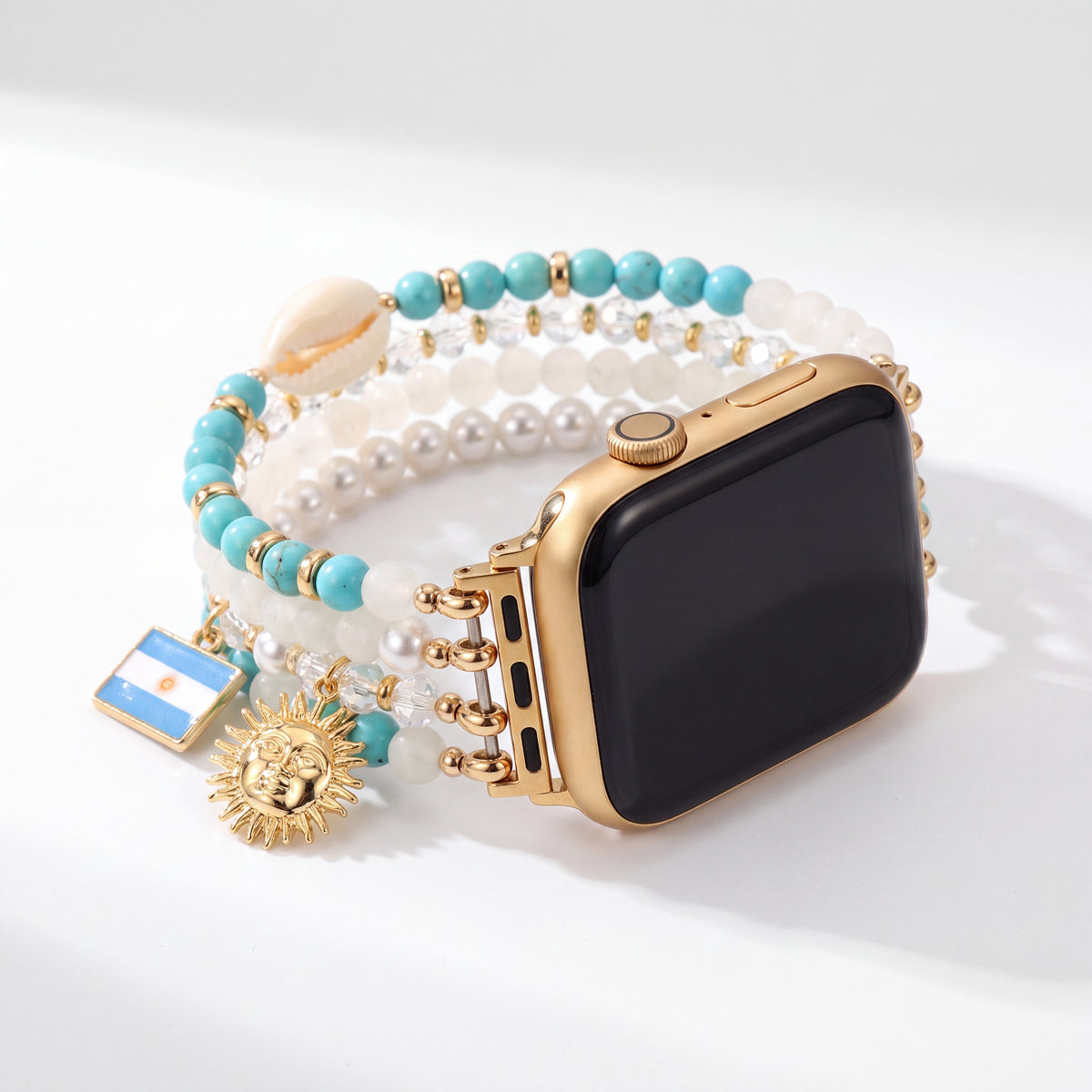 Cinturino elastico Argentina Albiceleste per Apple Watch