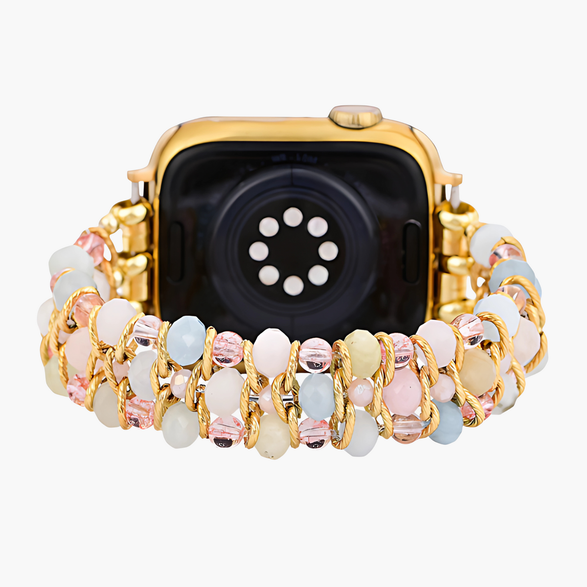 Cinturino intrecciato elasticizzato Golden Dawn per Apple Watch