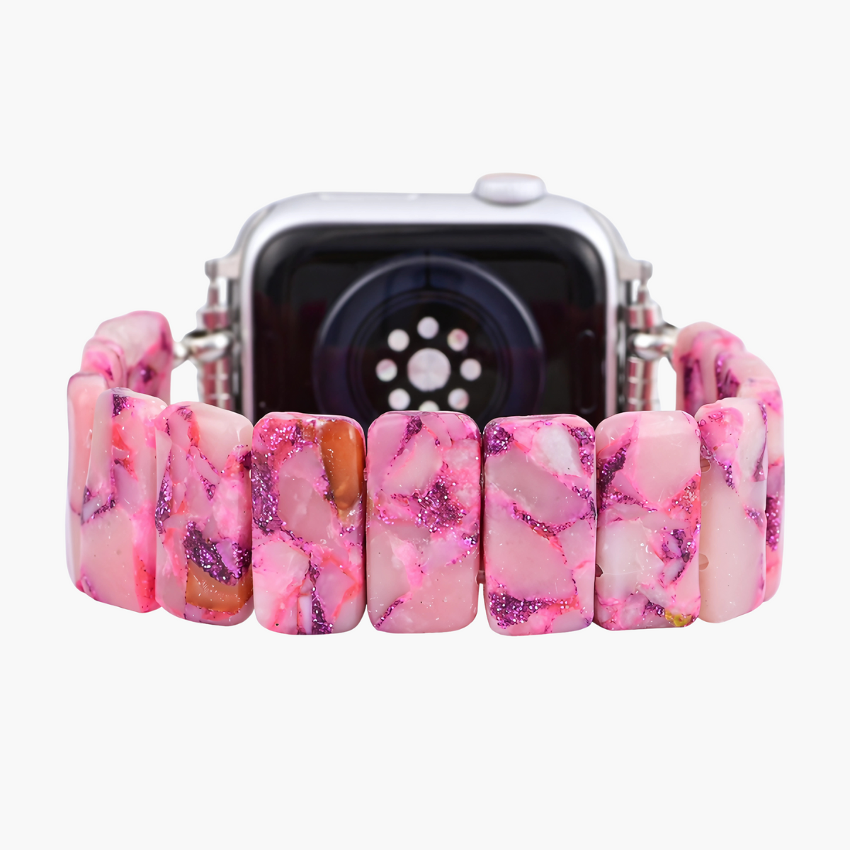 Cinturino Intrecciato Apple Watch in Amazonite Dream