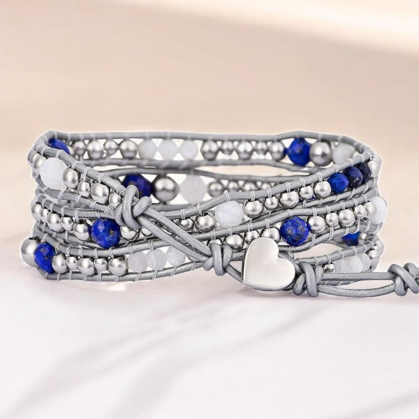 Bracciale Avvolgente Protettivo Celestial Lapis