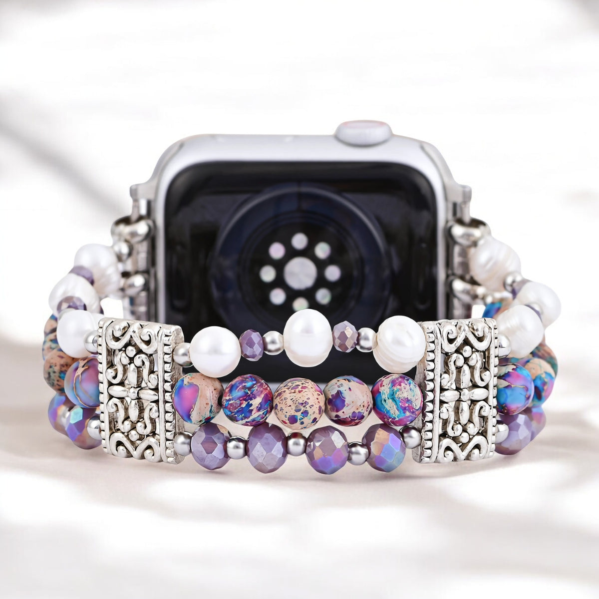 Cinturino Artigianale Jasper Oasis Elasticizzato per Apple Watch