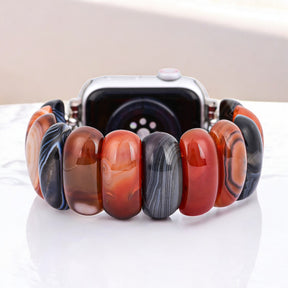 Cinturino per Apple Watch elasticizzato Jade Glimmer