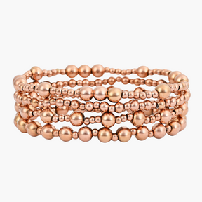 Set Bracciali Serenità in Oro Rosa