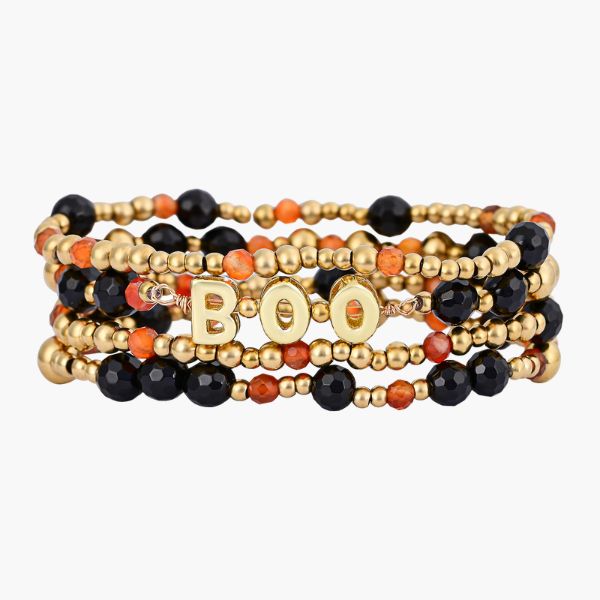 Set di Braccialetti Luminosi Spaventosi di Halloween