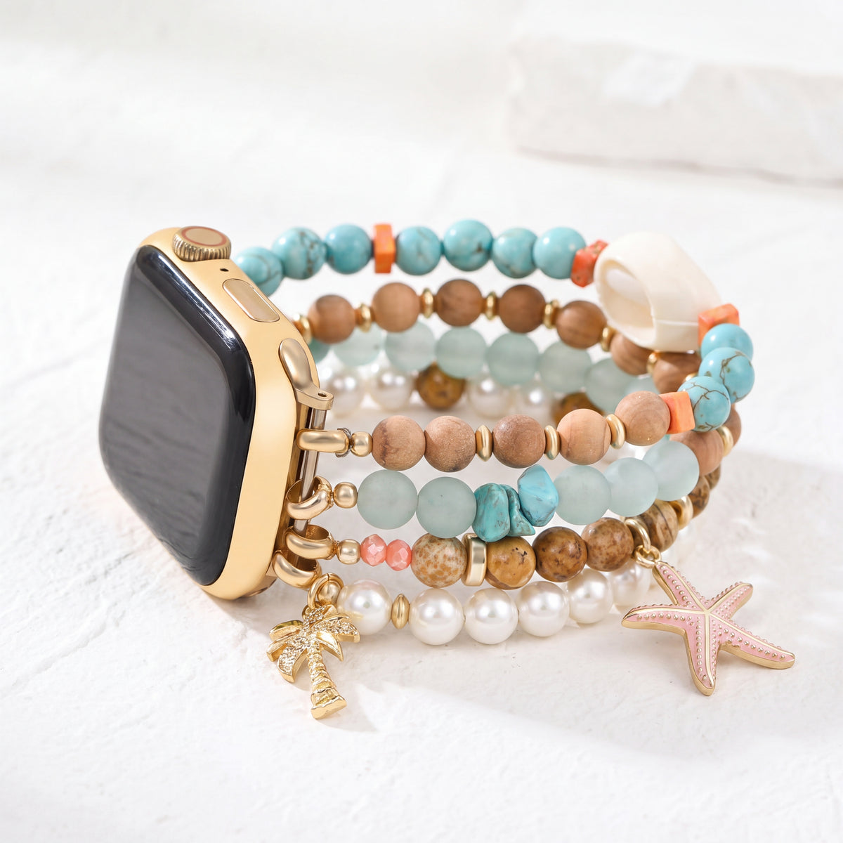 Cinturino Apple Watch Elasticizzato Tropical Sands