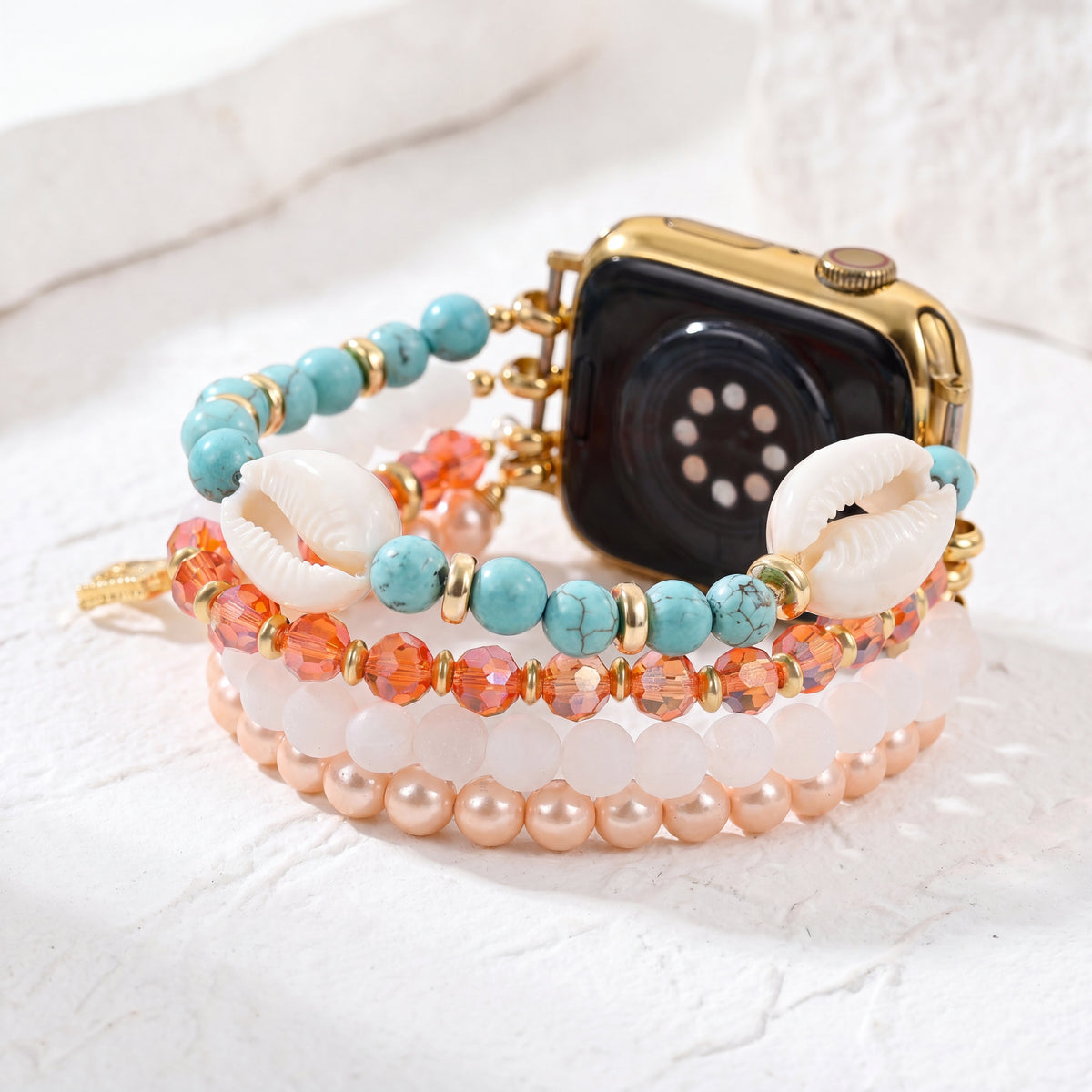 Cinturino Apple Watch Coastal Glow Stretch