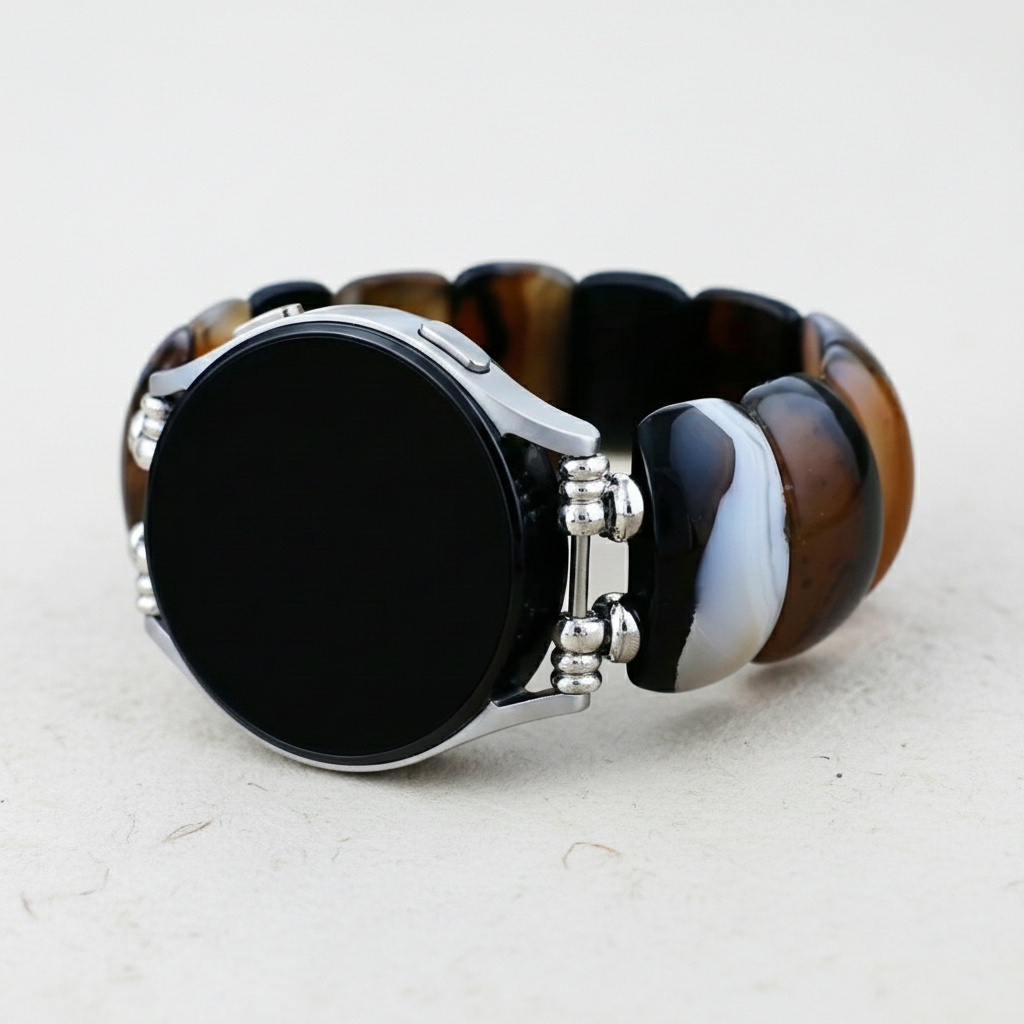 Cinturino Elasticizzato Eleganza Onice Bohemien per Samsung Galaxy Watch