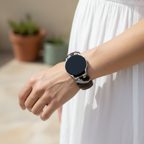 Cinturino Elasticizzato Eleganza Onice Bohemien per Samsung Galaxy Watch