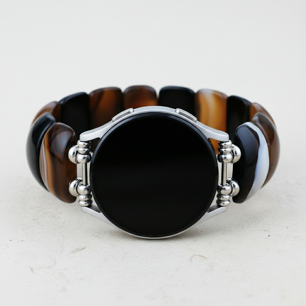 Cinturino Elasticizzato Eleganza Onice Bohemien per Samsung Galaxy Watch