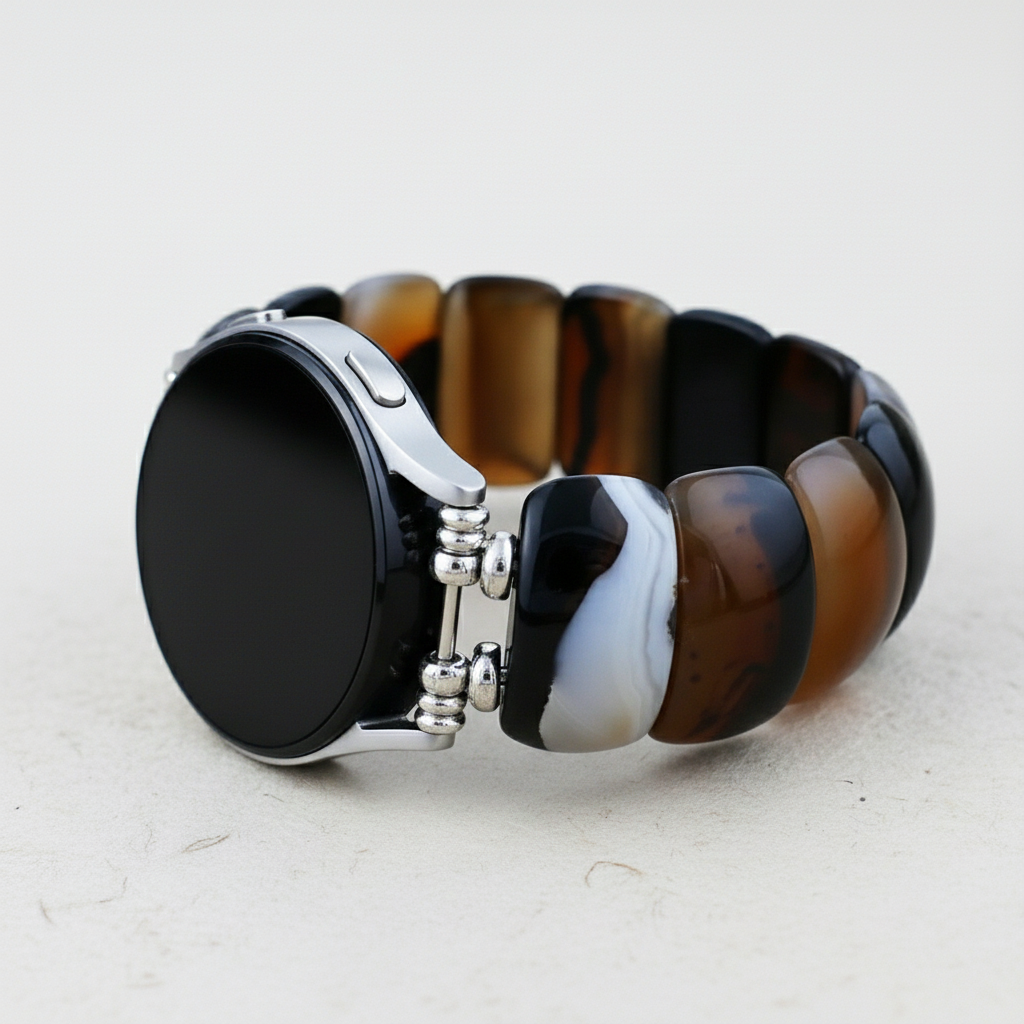 Cinturino Elasticizzato Eleganza Onice Bohemien per Samsung Galaxy Watch