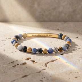 Braccialetti Secret Message Stone Bracelets
