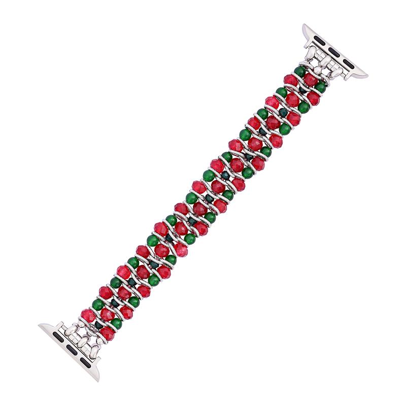Cinturino elasticizzato Christmas Charm per Apple Watch