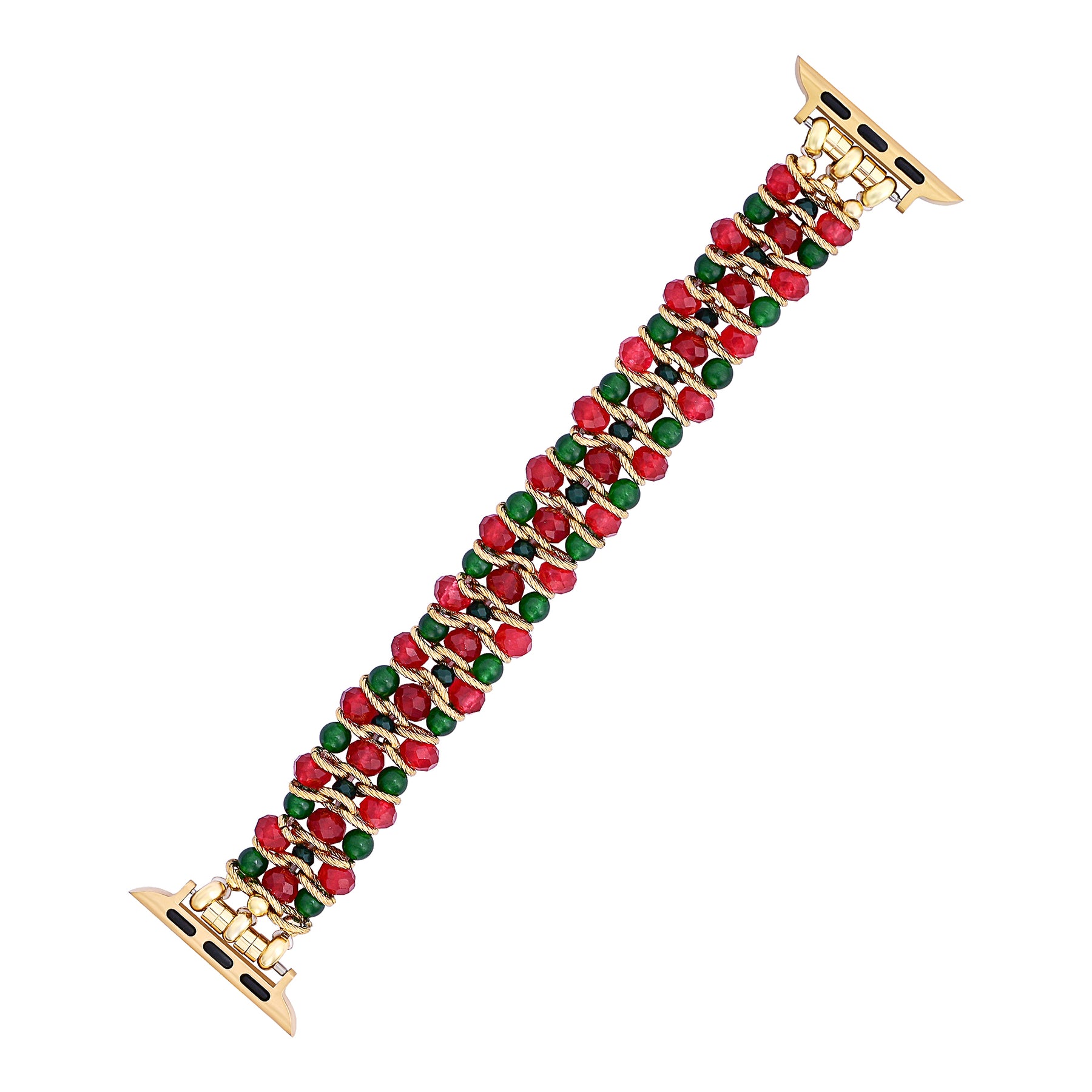 Cinturino elasticizzato Christmas Charm per Apple Watch