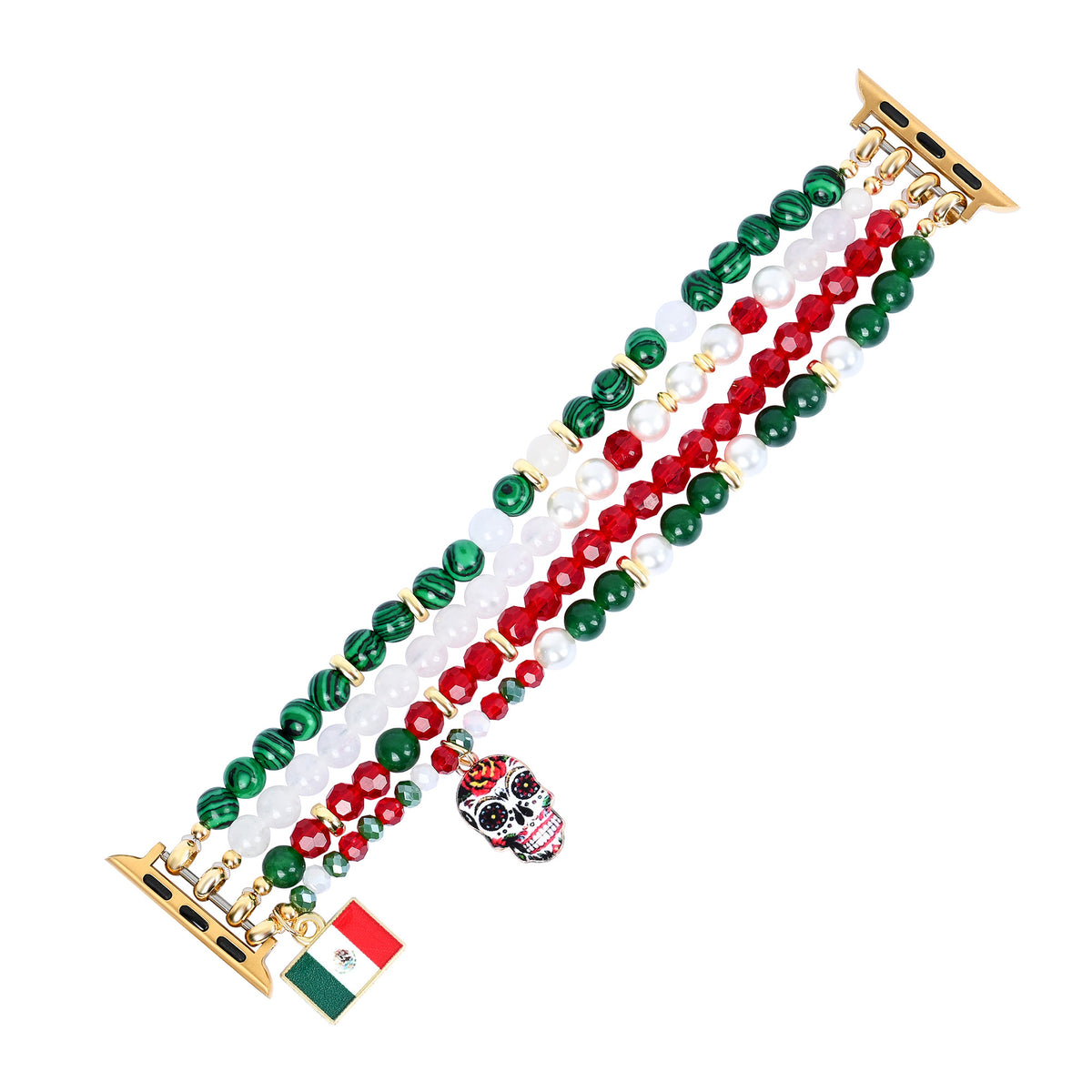 Cinturino elastico Viva México per Apple Watch