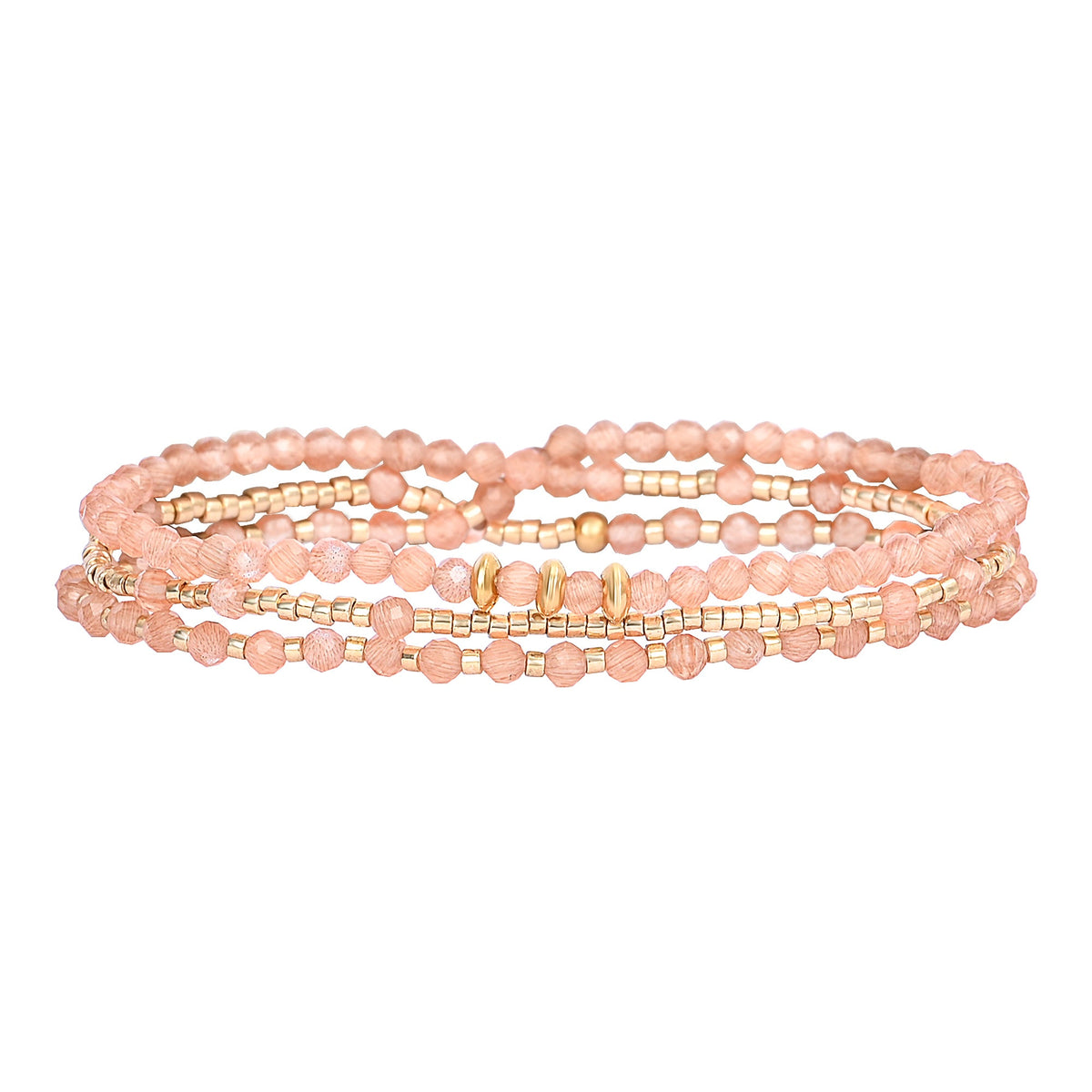 Sunset Blush Bracciale/Collana Multi-Stile
