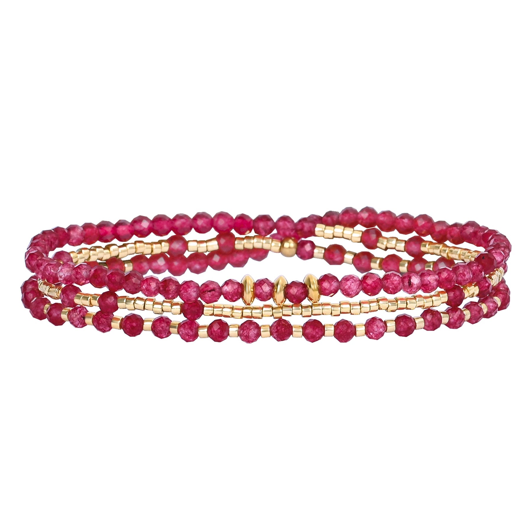 Crimson Dream Bracciale/Collana Multi-Stile
