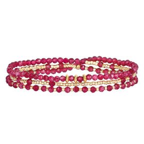Crimson Dream Bracciale/Collana Multi-Stile