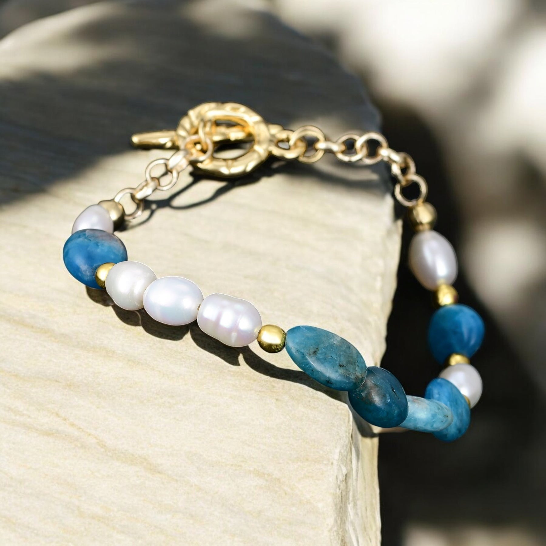 Braccialetto Apatite Spiaggia Paradisiaca