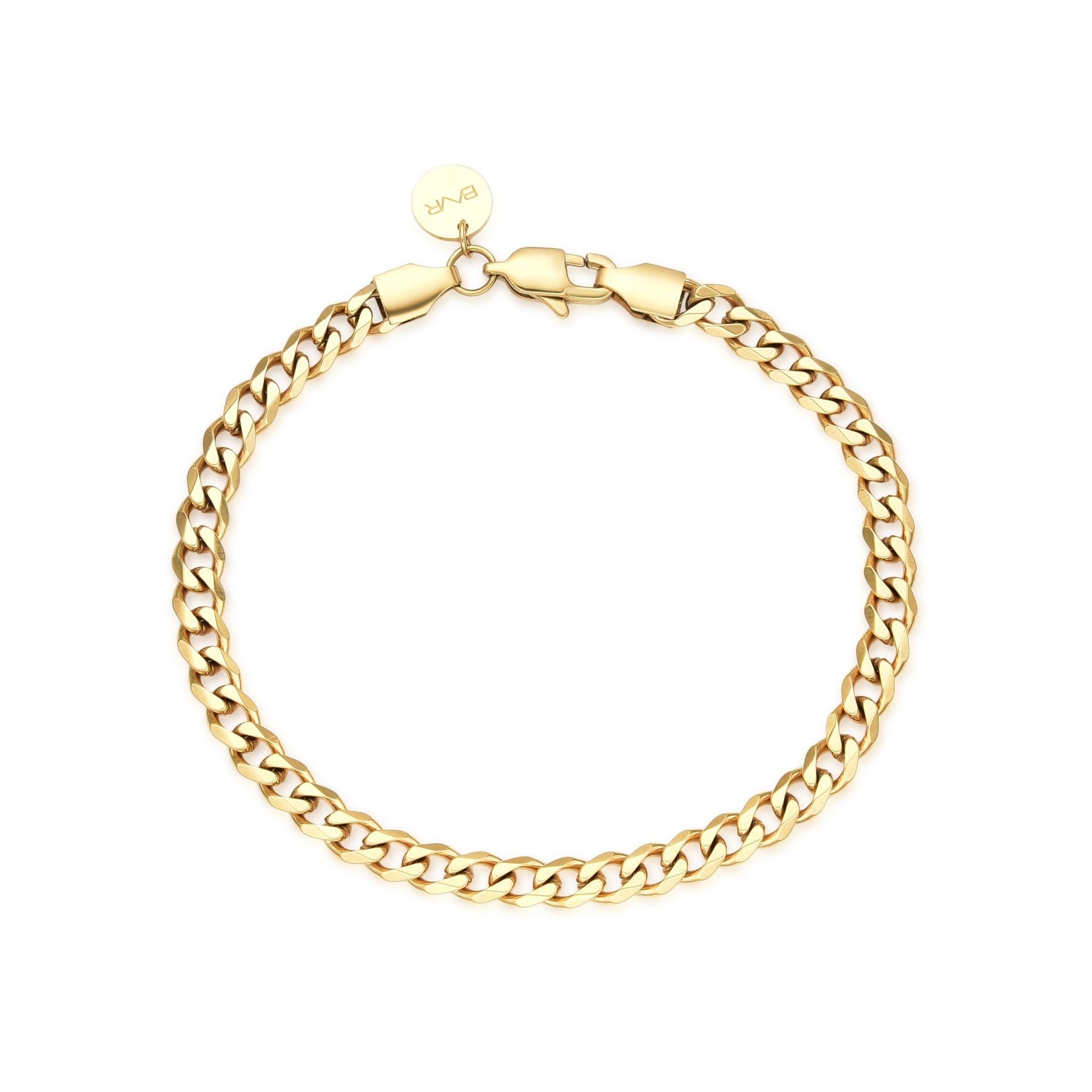 Bracciale cubano (oro) 5mm