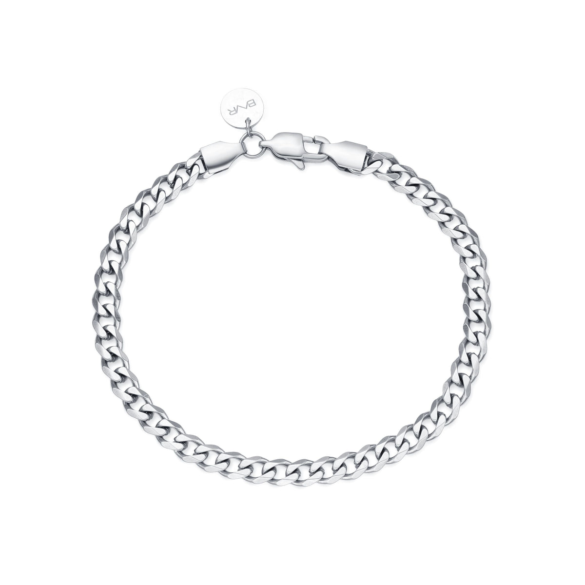 Bracciale cubano (argento) 5mm