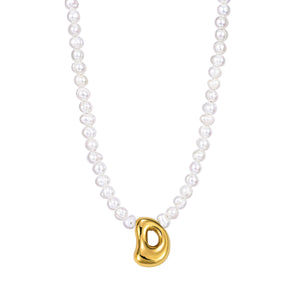 Collana Iniziale Pearl Bubble