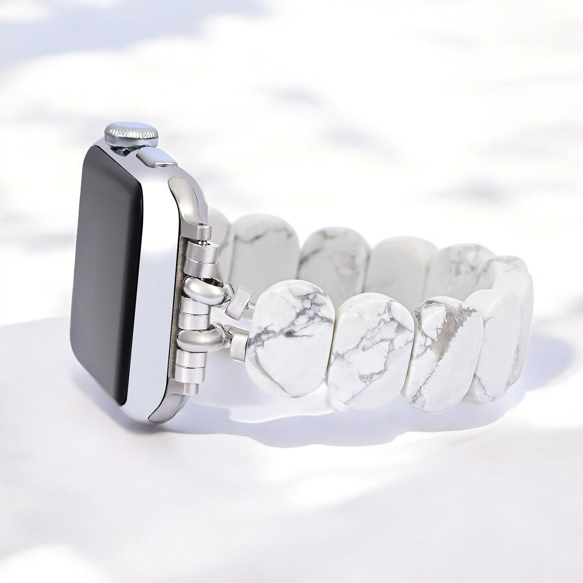 Bracciale elastico Whimsical Howlite per Apple Watch