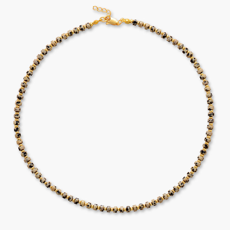 Collana girocollo con diaspro arcaico