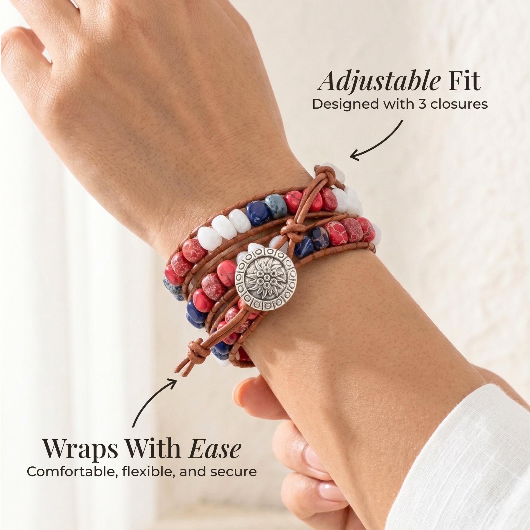 Bracciale avvolgente Freedom Light