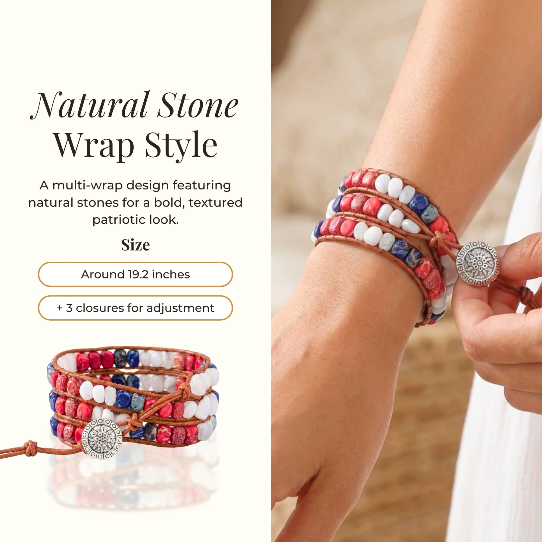 Bracciale avvolgente Freedom Light