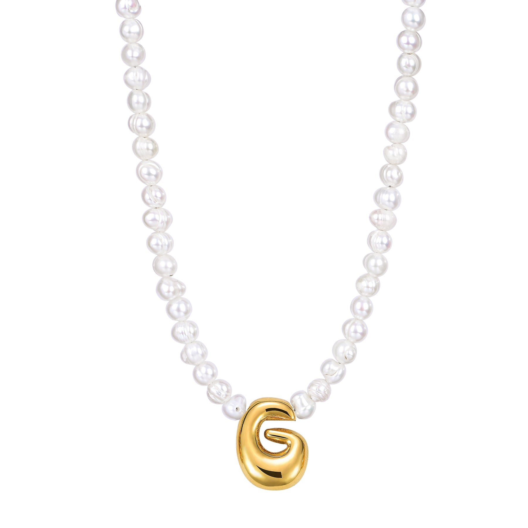 Collana Iniziale Pearl Bubble