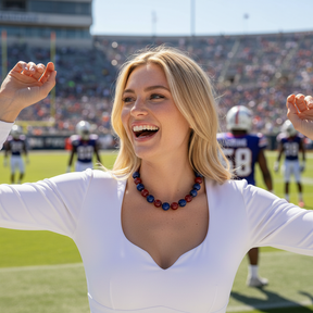 Collana con pietra da 10mm Gameday