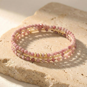 Sunset Blush Bracciale/Collana Multi-Stile