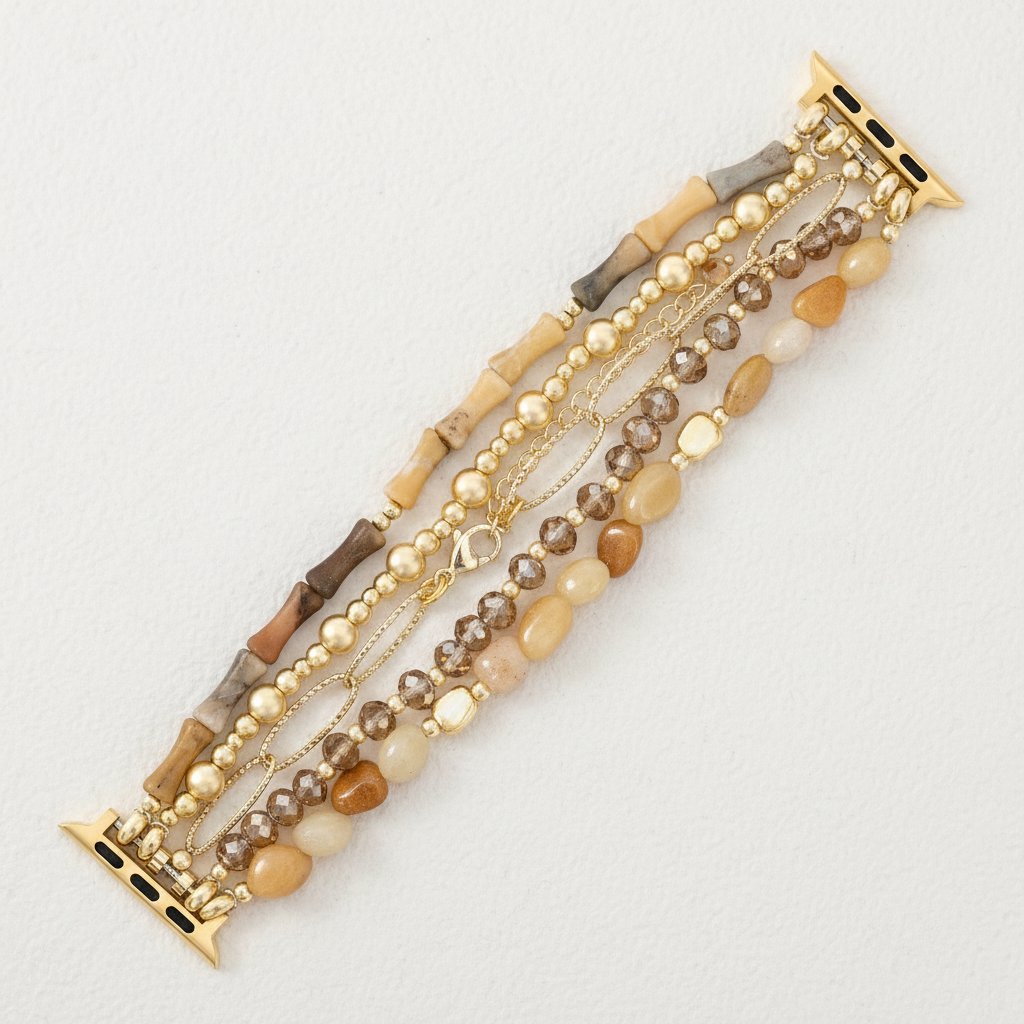 Cinturino per Apple Watch elasticizzato Tramonto del Sahara