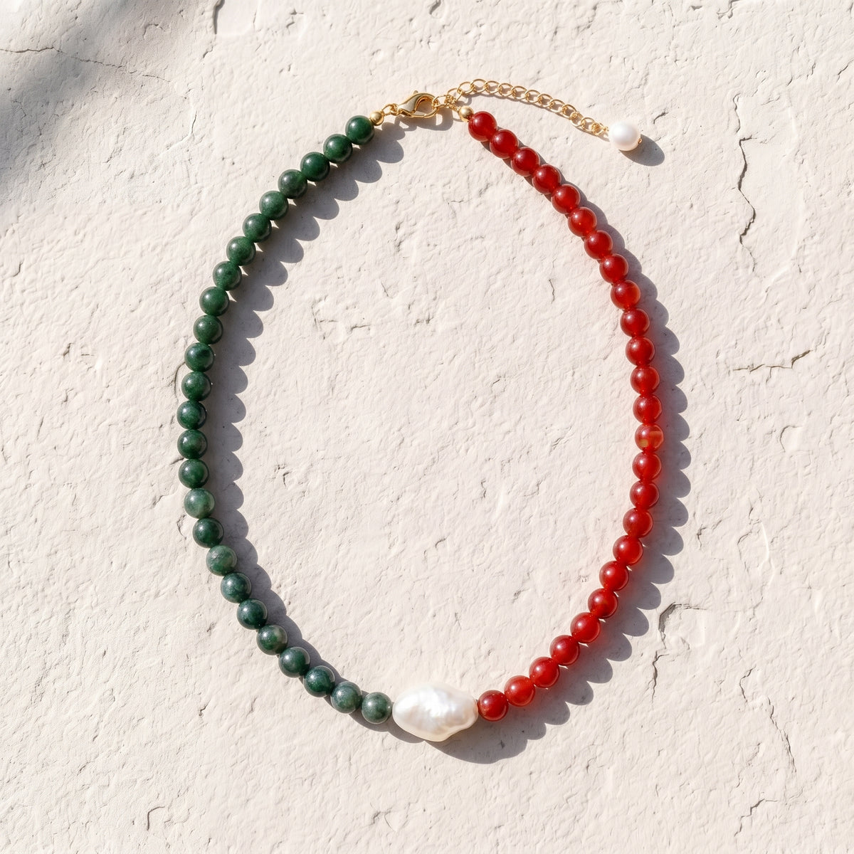 Collana di perle con perline Amalfi Italia