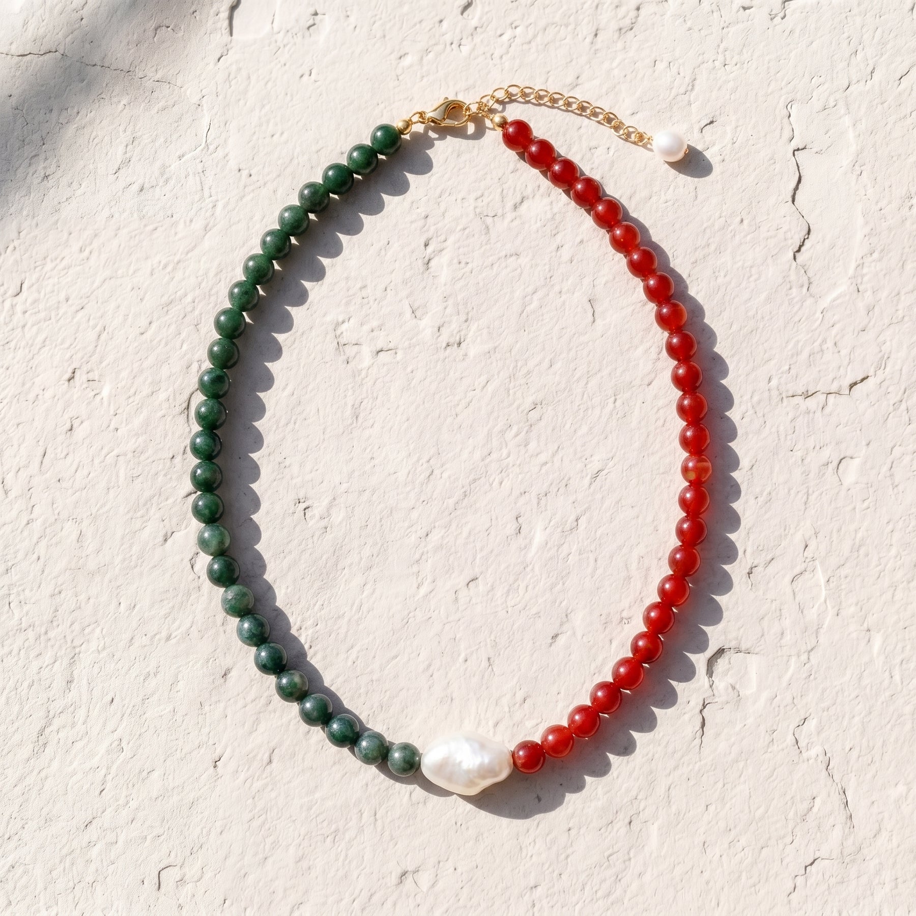 Collana di perle con perline Amalfi Italia