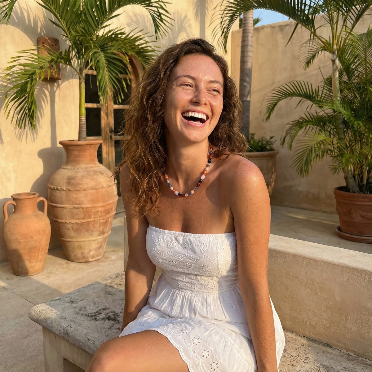 Collana con pietra Armonia Radiante