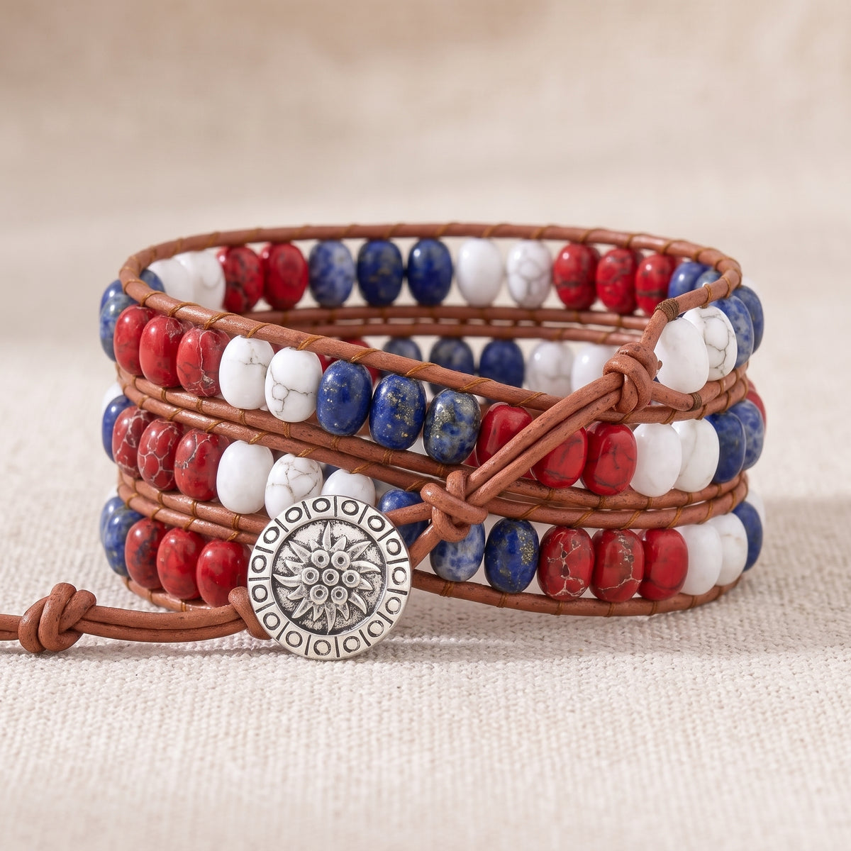 Bracciale con perline UK Britannia