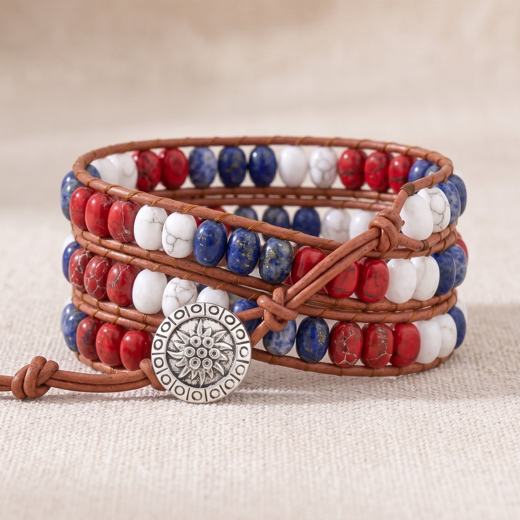 Bracciale con perline UK Britannia