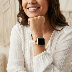 Cinturino elastico in quarzo Loving per Apple Watch