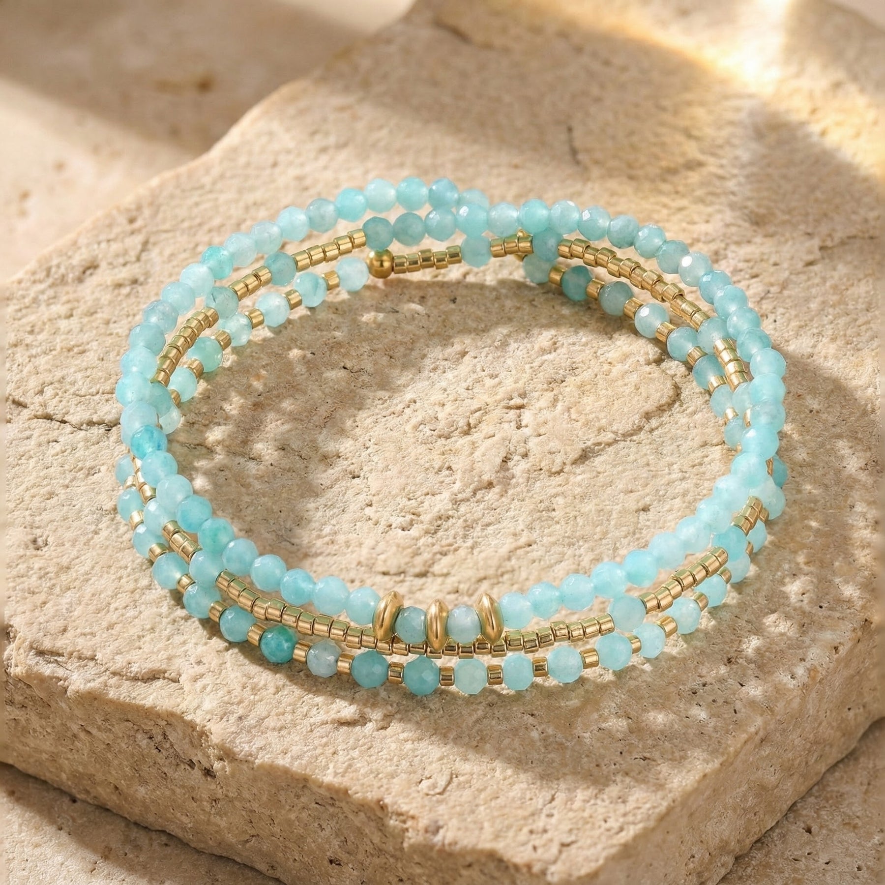 Ocean Whisper Bracciale/Collana Multi-Stile