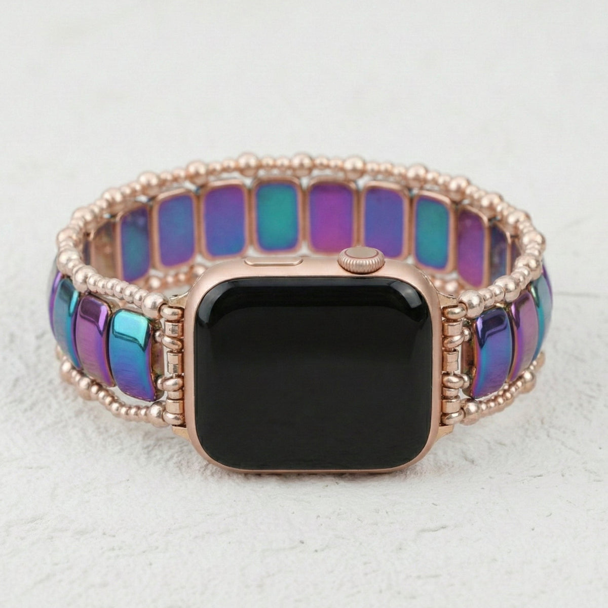 Cinturino elasticizzato Apple Watch Rosa Euforia