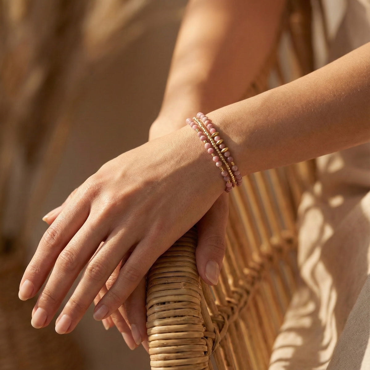 Rose Harmony Bracciale/Collana Multi-Stile