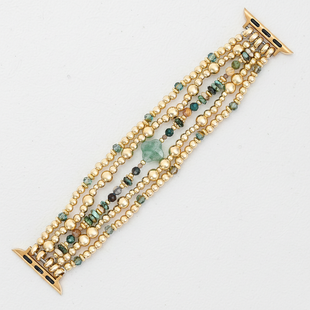 Cinturino elastico Golden Oasis per Apple Watch