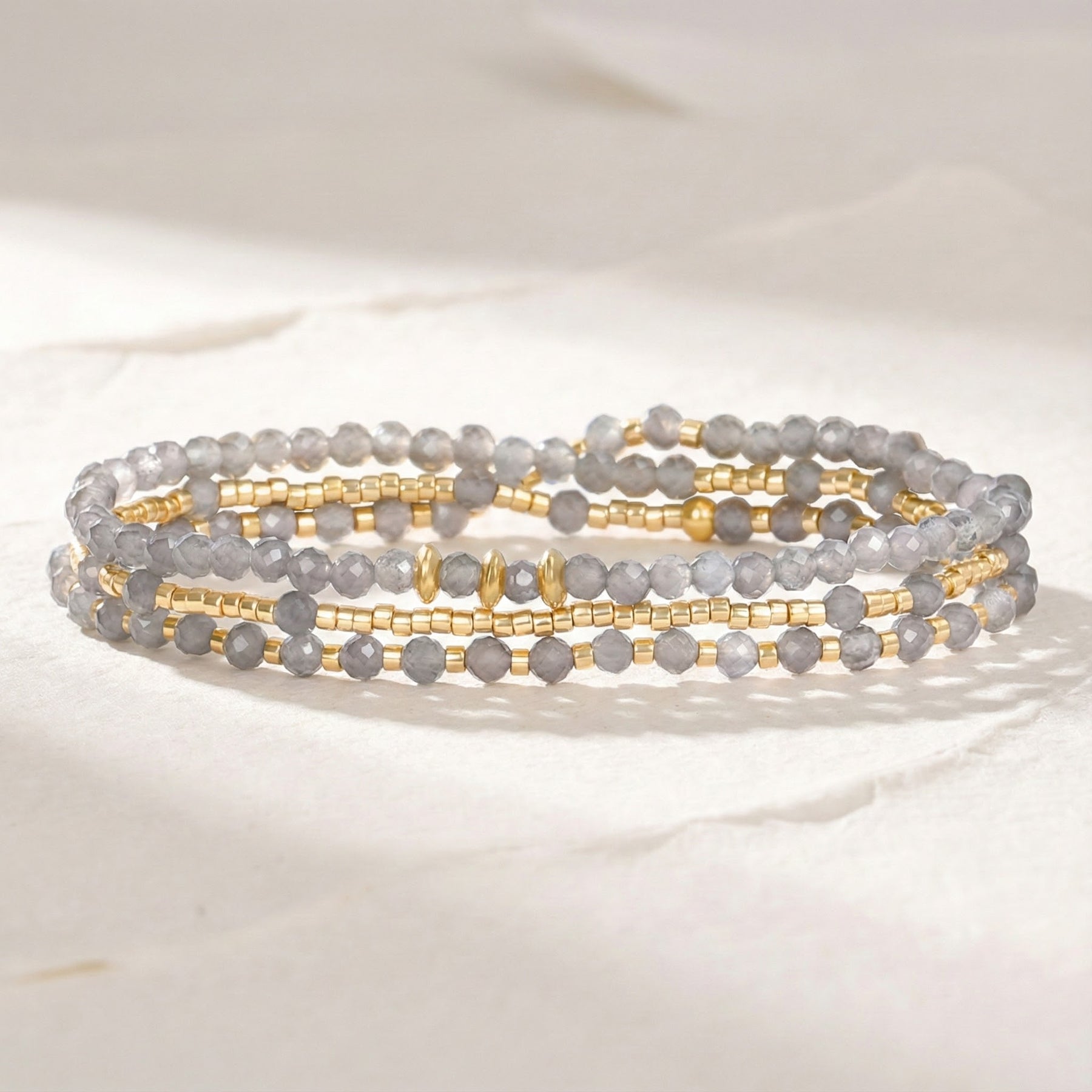 Smoky Moon Bracciale/Collana Multi-Stile