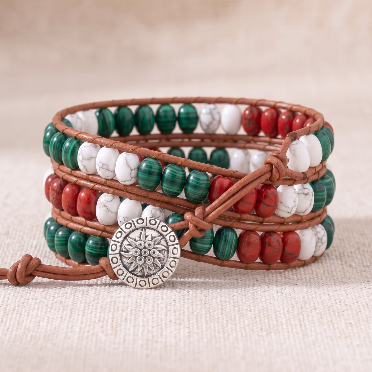 Braccialetto con perline Amalfi Italia