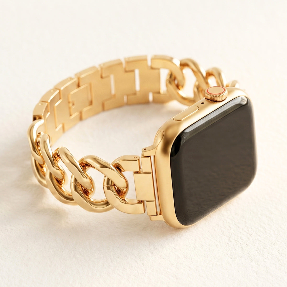 Cinturino di lusso intrecciato in oro per Apple Watch
