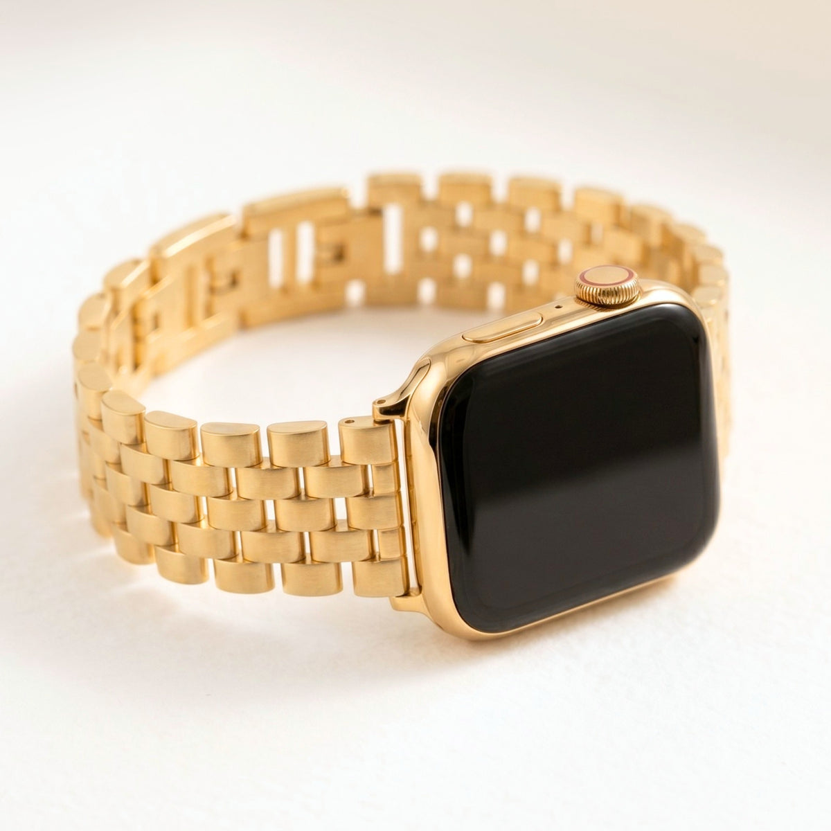 Cinturino di lusso Golden Chic per Apple Watch