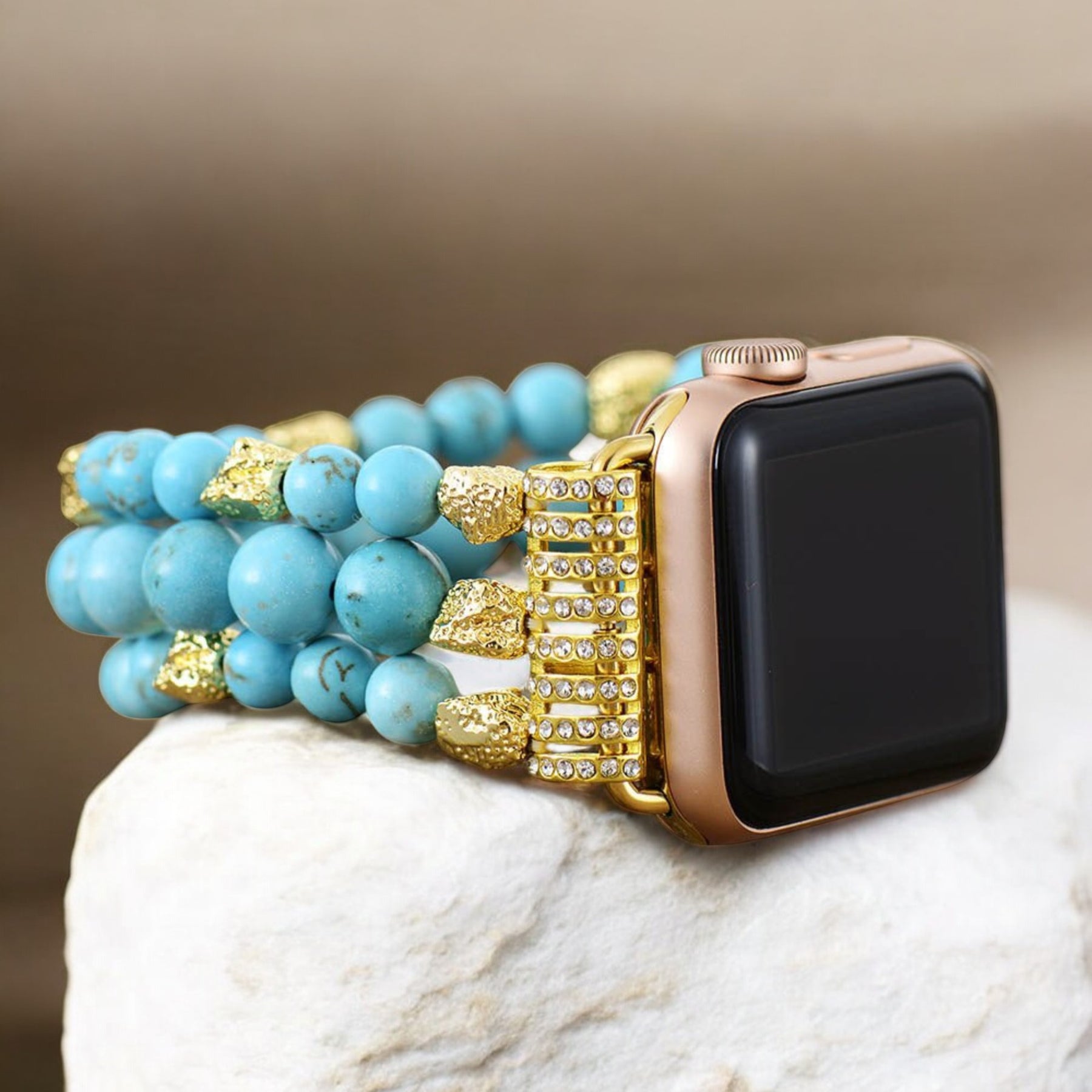 Cinturino Apple Watch Elasticizzato Sogno Turchese