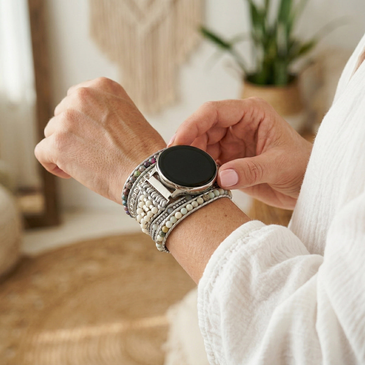 Cinturino per orologio Samsung Galaxy in turchese curativo